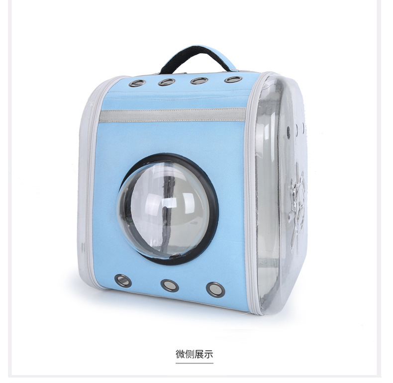 Factory Direct Sales Square Transparent Cat Bag Outing Portable Pet Bag Cute Pet Backpack Pet Cat Space Bag Cabin Factory Direct Sales Square Transparent Cat Bag Outing Portable Pet Bag Cute Pet Backpack Pet Cat Space Bag Cabin