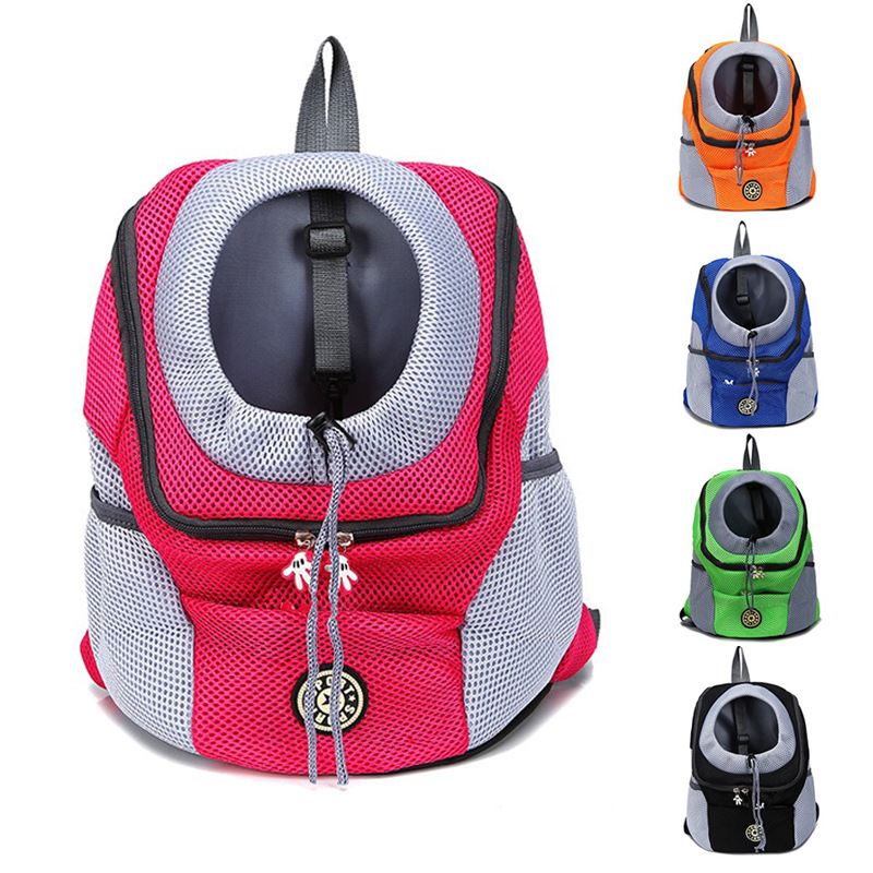  New Style Pet Backpack Cat Travel Portable Backpack Dog Breathable Chest Bag