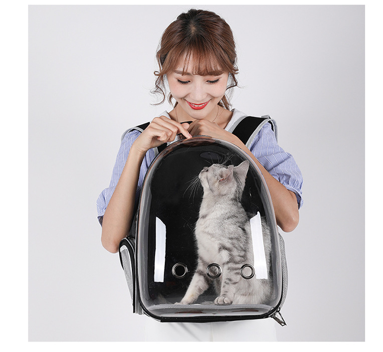 Cat Bag Pet Backpack out Portable Transparent Capsule Pet Bag out Cat Supplies Breathable Backpack Cat Bag Pet Backpack out Portable Transparent Capsule Pet Bag out Cat Supplies Breathable Backpack