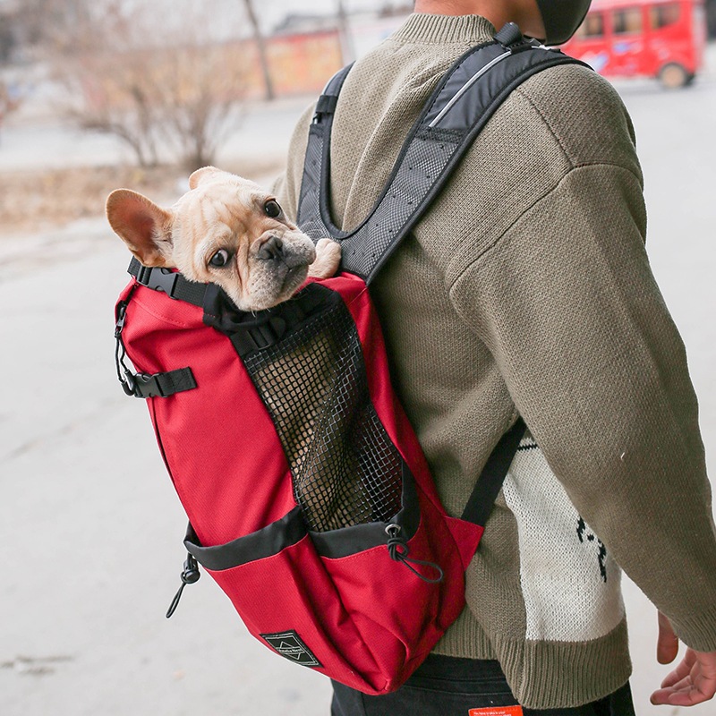 Doogee Pet Backpack for Passengers Dog Outcrop Bag Ventilation Breathable Washable Bicycle Outdoor Shopping Backpack