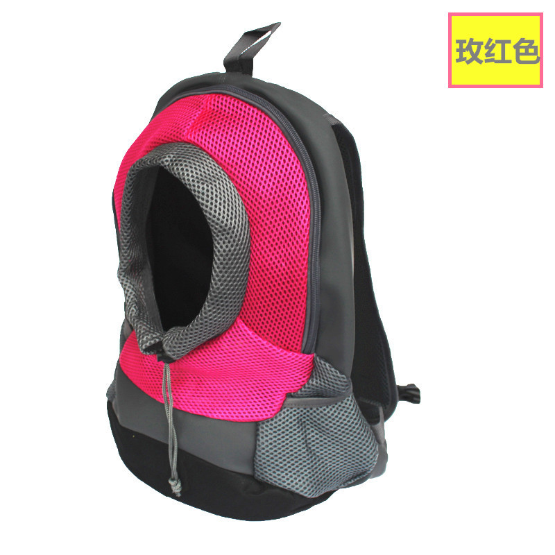 New Pet Backpack Pet Backpack Dogs and Cats Chest Bag Convenient Travel Bag for Going out Factory Direct Sales