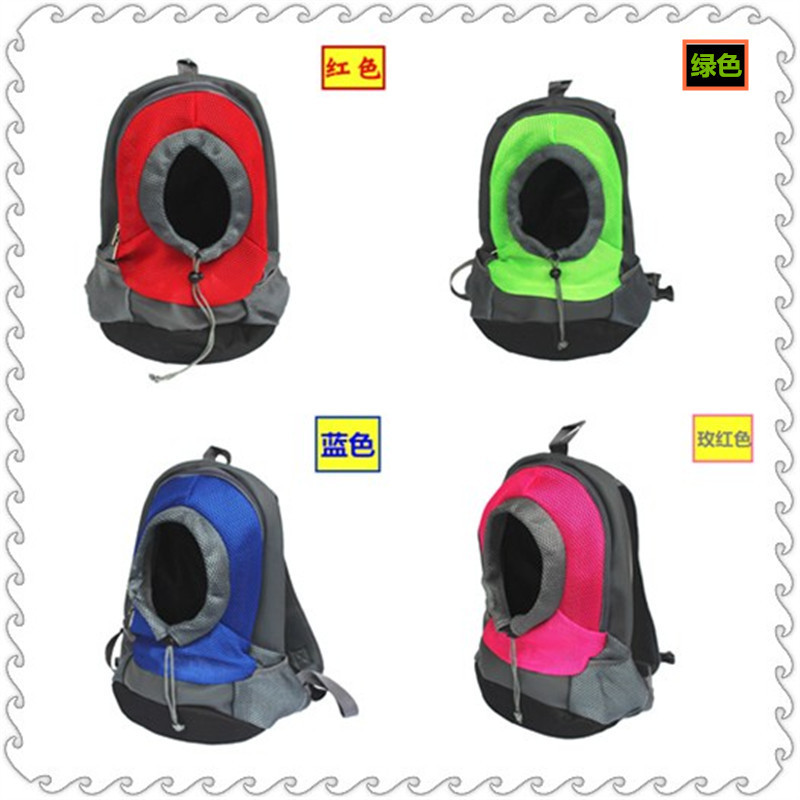 New Pet Backpack Pet Backpack Dogs and Cats Chest Bag Convenient Travel Bag for Going out Factory Direct Sales
