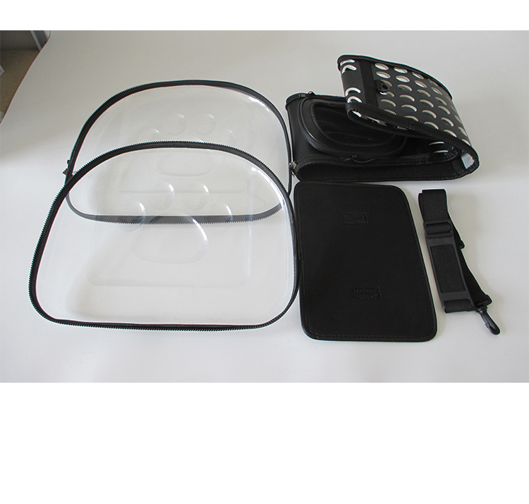 Transparent Cat Bag Cross-Border Supply Foldable Pet Backpack Dog Supplies Outing Carry Bag Pet Bag Factory
