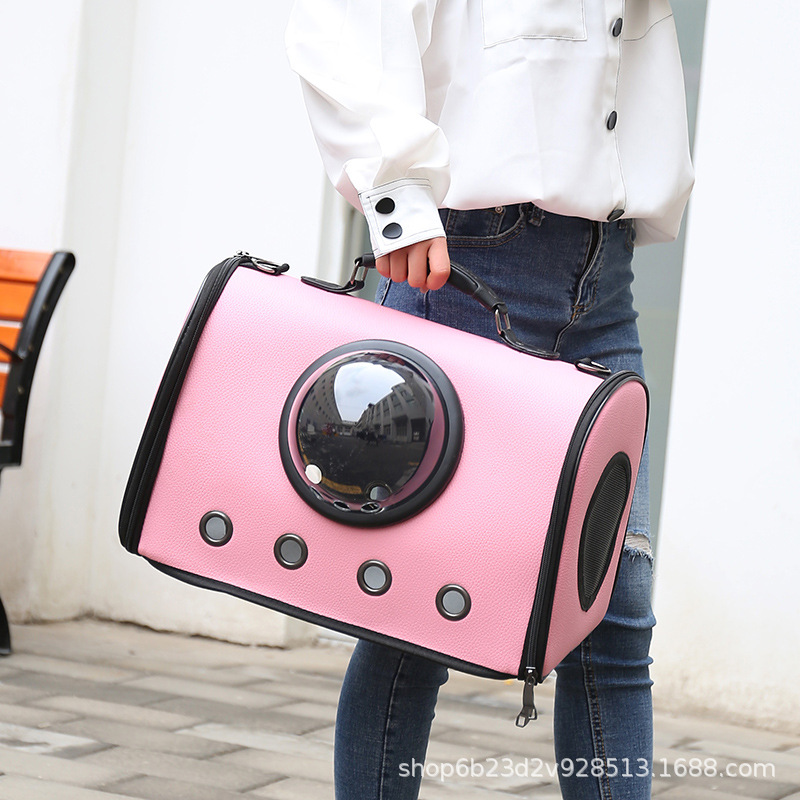 Pet Bag Transparent Space Capsule Reflective 2021 New Pet Cat Dog out Portable Pet Backpack