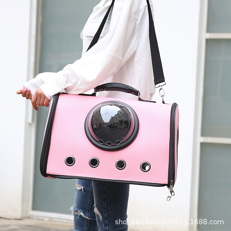 Pet Bag Transparent Space Capsule Reflective 2021 New Pet Cat Dog out Portable Pet Backpack
