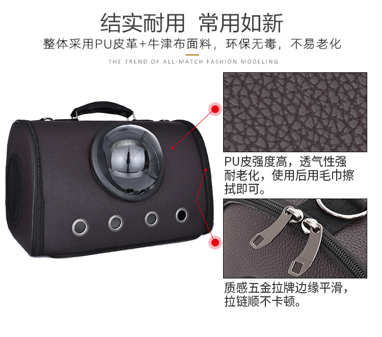 Pet Bag Transparent Space Capsule Reflective 2021 New Pet Cat Dog out Portable Pet Backpack Pet Bag Transparent Space Capsule Reflective 2021 New Pet Cat Dog out Portable Pet Backpack