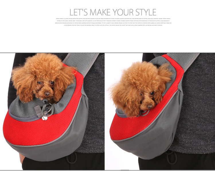 Pet Bag Dogs and Cats Travel Portable Crossbody Shoulder Bag Breathable Mesh Pet Backpack Pet Supplies Direct Sales Pet Bag Dogs and Cats Travel Portable Crossbody Shoulder Bag Breathable Mesh Pet Backpack Pet Supplies Direct Sales