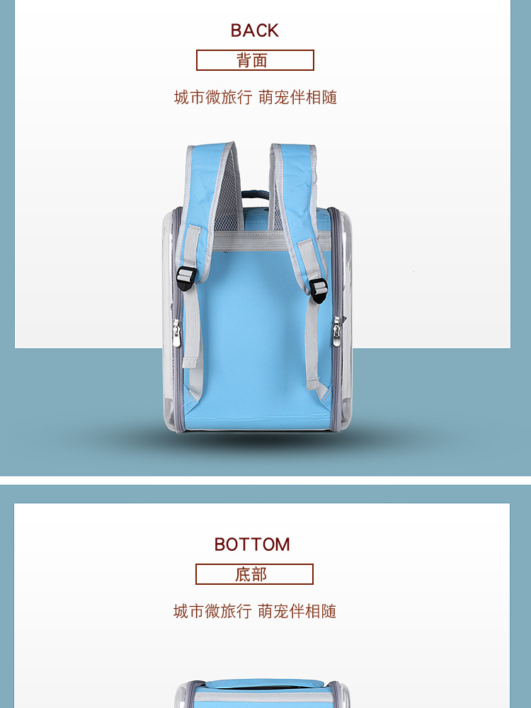 Cat Bag Outdoor Portable Cat Backpack Space Capsule CAT School Bag Cat Cage Walking Cat Bag Cat Diaper Bag Pet Backpack