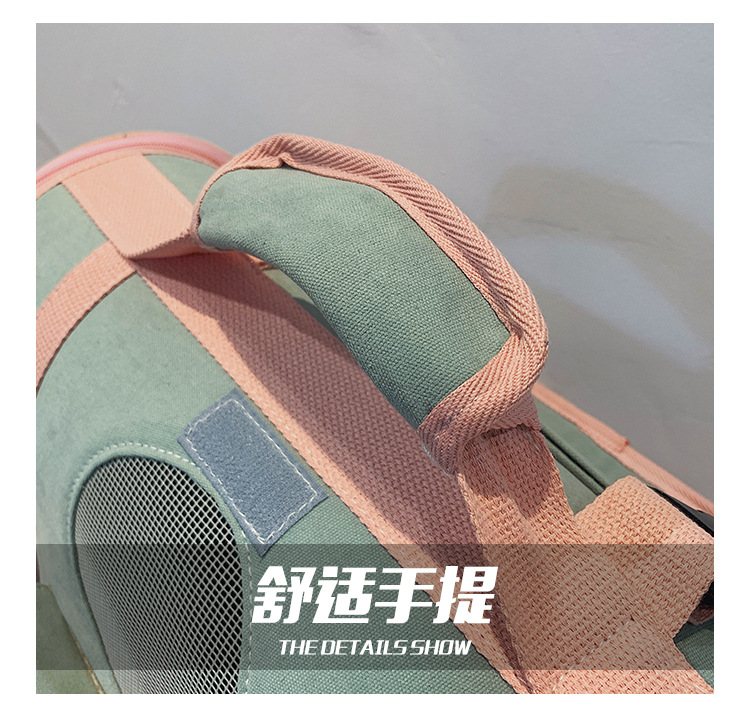 Amazon New Pet Backpack Cat Supplies Handbag Cat Bag Portable Breathable Backpack
