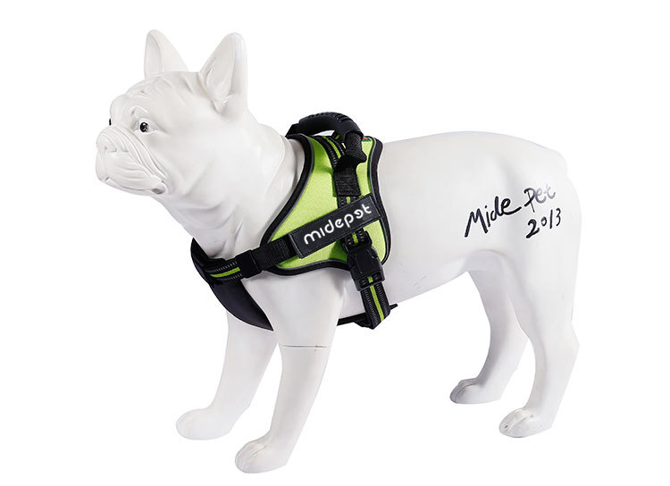 Personalized Pads powerful handle dog Chest Back cross-border sales with New PET Chest Back Pad version