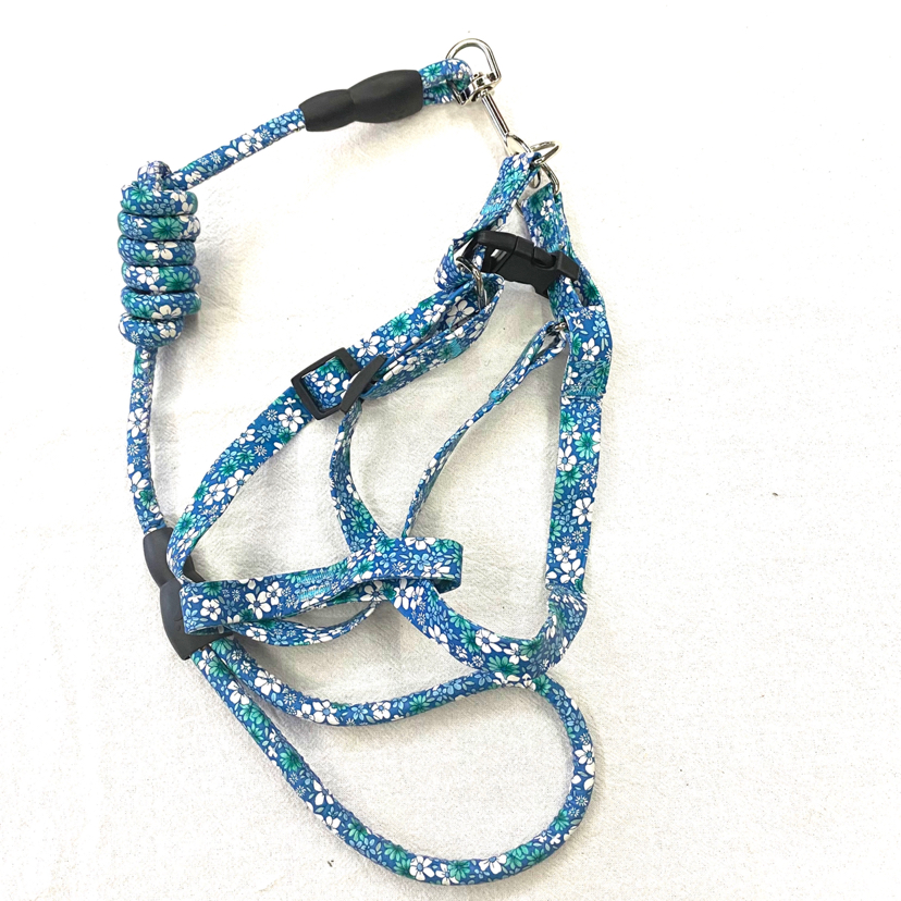 Pet Chain Plaid Cotton round Rope Chest Back Hand Holding Rope Pet Chain Plaid Cotton round Rope Chest Back Hand Holding Rope