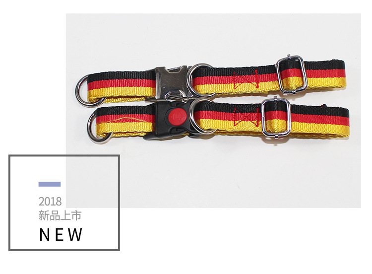 Net Red Medium Large Dog Dog Training Chest Strap Malinois Training Hand Holding Rope Pet's Chest-Back Metal Large Collar