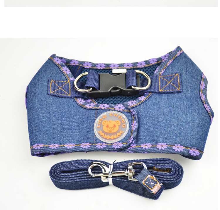 Upgraded Pet Vest Cowboy Chest Back Dog Cowboy Hand Holding Rope Cat Leash Set for Cats and Dogs Upgraded Pet Vest Cowboy Chest Back Dog Cowboy Hand Holding Rope Cat Leash Set for Cats and Dogs