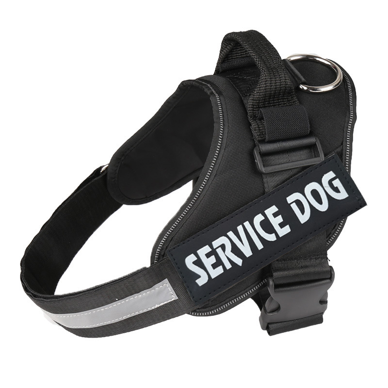 Service Dog Pet Supplies Explosion-Proof Medium Large Dog Chest Back Dog Supplies Traction Rope Factory Direct Sales Service Dog Pet Supplies Explosion-Proof Medium Large Dog Chest Back Dog Supplies Traction Rope Factory Direct Sales