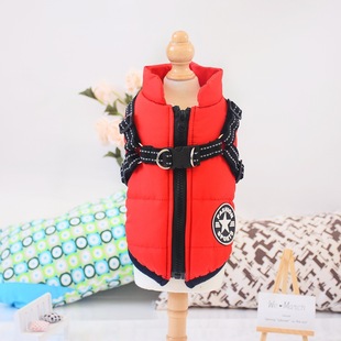 Amazon Hot Pet Outing Chest Back Adjustable Release Buckle Reflective Chest Back Medium Large Dog Comfortable Chest Strap