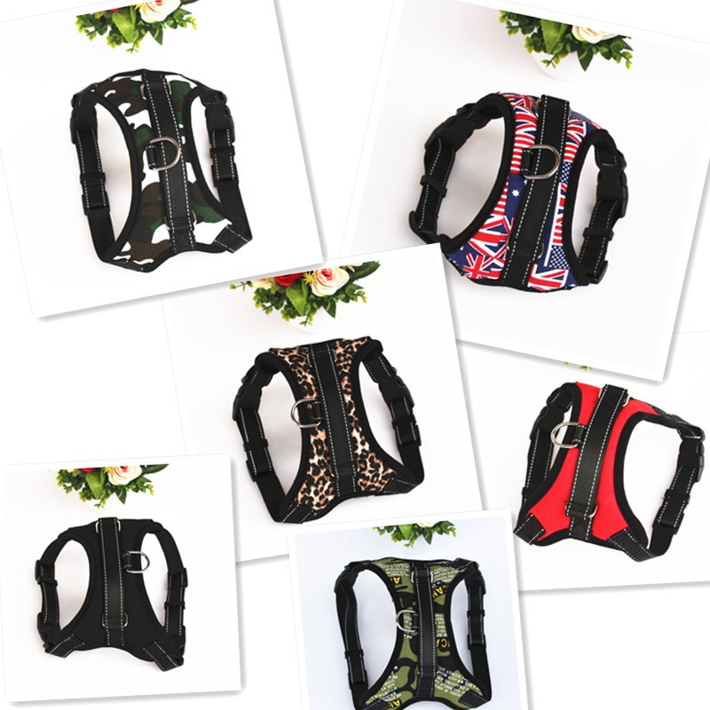 Pet Harness Medium Large Dog Explosion-Proof Hand Holding Rope Golden Retriever Samo Labrador Bone Chest and Back