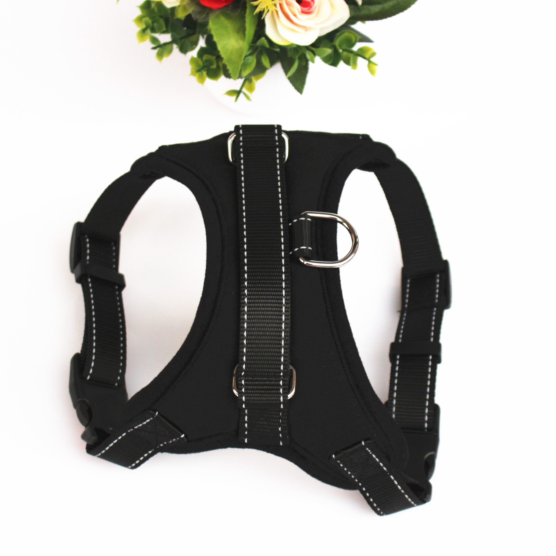Pet Harness Medium Large Dog Explosion-Proof Hand Holding Rope Golden Retriever Samo Labrador Bone Chest and Back