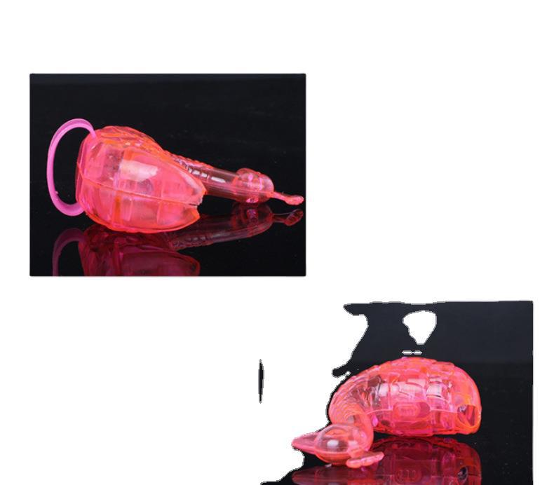 Luminous Color-Changing Toys Peacock Finger Lights Stall Popular Small Gift Gift Market Ferrule Yiwu Luminous Toys
