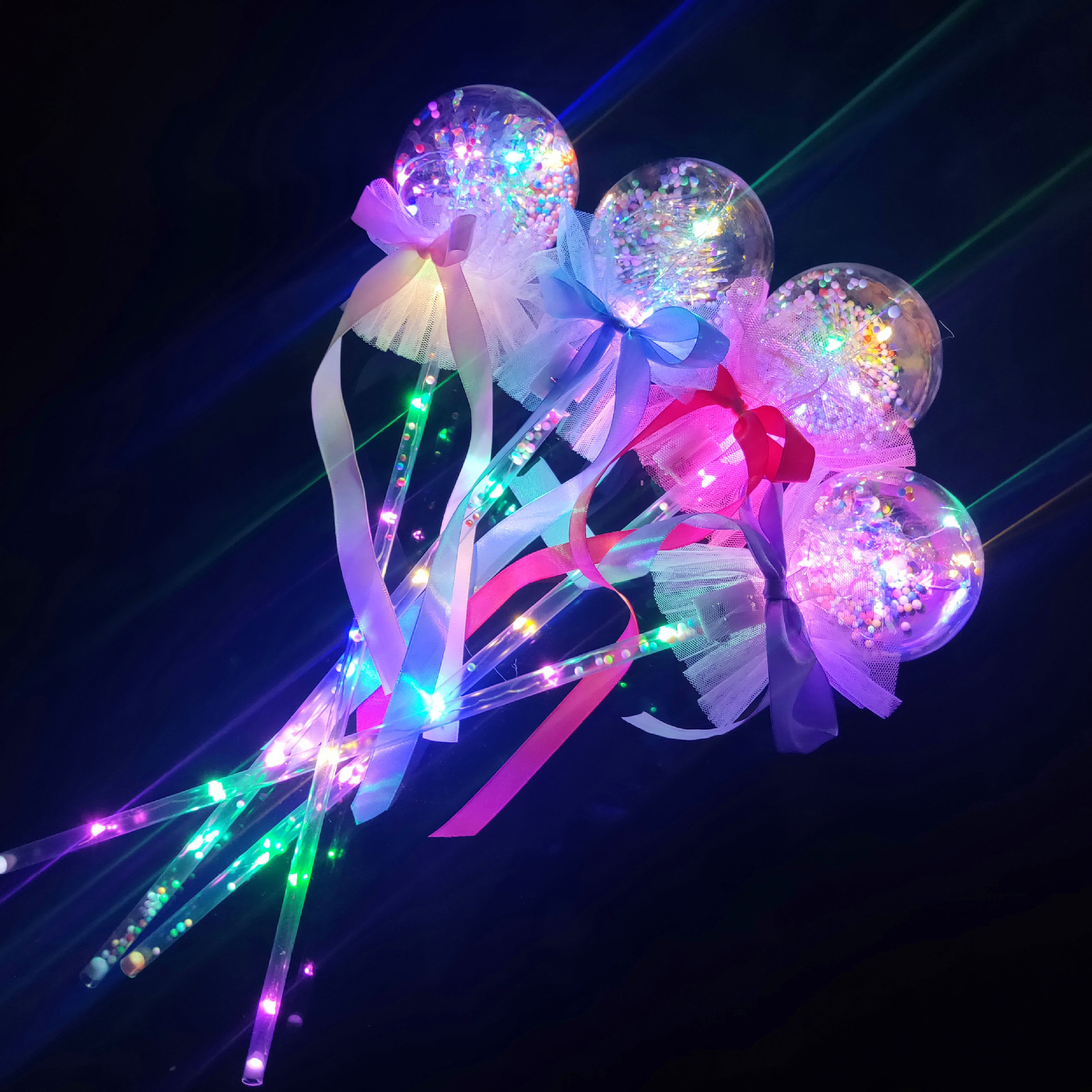New Flash Magic Wand Glow Stick Children's Luminous Toys Stall Drainage Bounce Ball Star Sky Ball Magic Wand New Flash Magic Wand Glow Stick Children's Luminous Toys Stall Drainage Bounce Ball Star Sky Ball Magic Wand