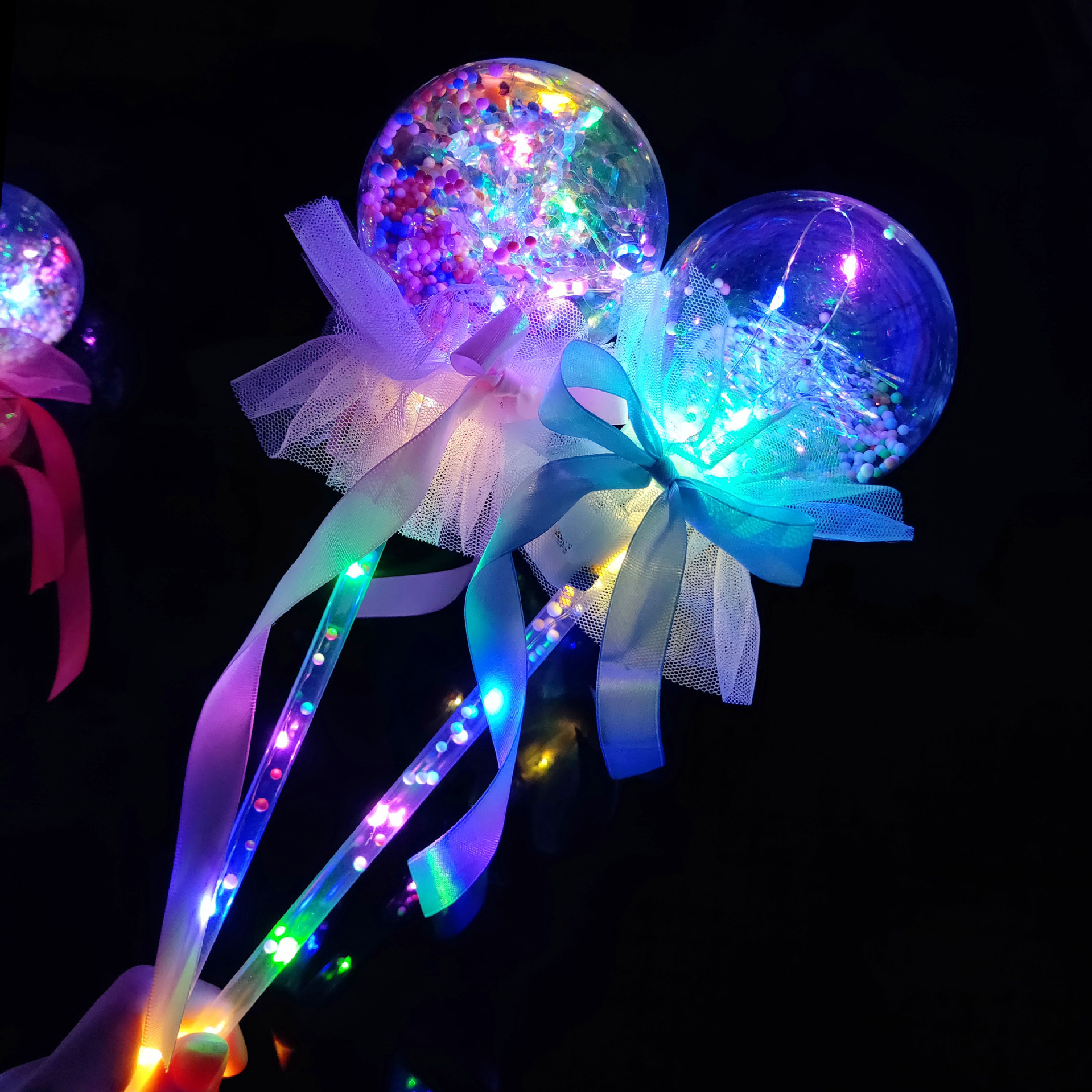 New Flash Magic Wand Glow Stick Children's Luminous Toys Stall Drainage Bounce Ball Star Sky Ball Magic Wand New Flash Magic Wand Glow Stick Children's Luminous Toys Stall Drainage Bounce Ball Star Sky Ball Magic Wand