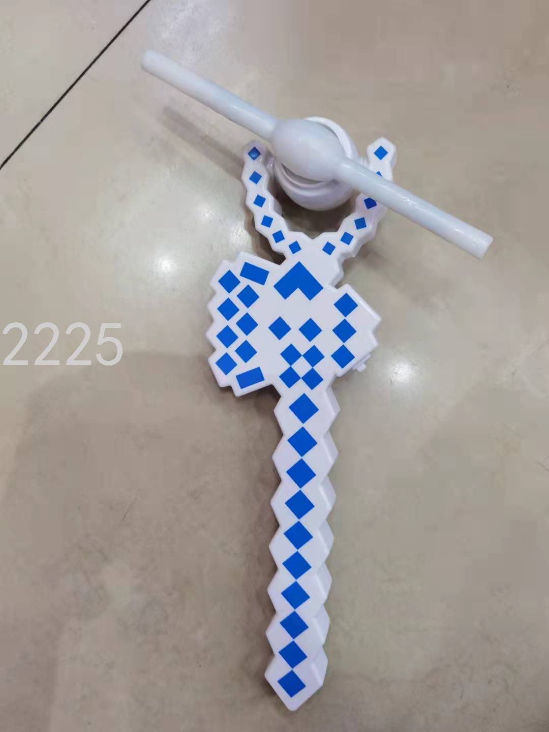 Cross-Border Hot Selling Supply 5 Lights Electric Rotating Windmill Glow Stick Children&#039;s Luminous Toys