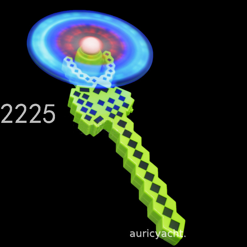 Cross-Border Hot Selling Supply 5 Lights Electric Rotating Windmill Glow Stick Children's Luminous Toys Cross-Border Hot Selling Supply 5 Lights Electric Rotating Windmill Glow Stick Children's Luminous Toys