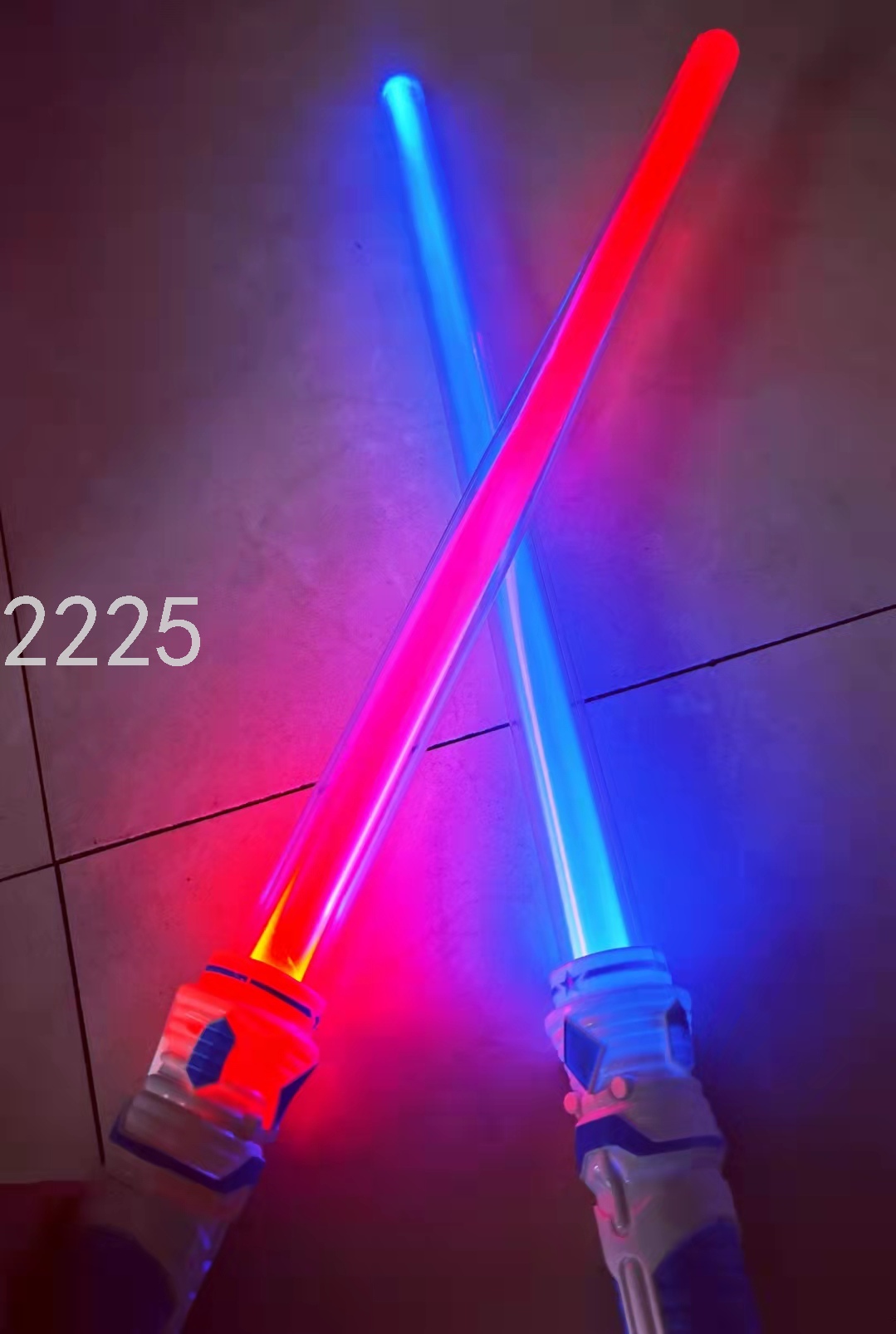 New Star Wars Two-in-One Sound and Light Flash Sword Laser Sword Children&#039;s Luminous Toys Night Market Stall Wholesale