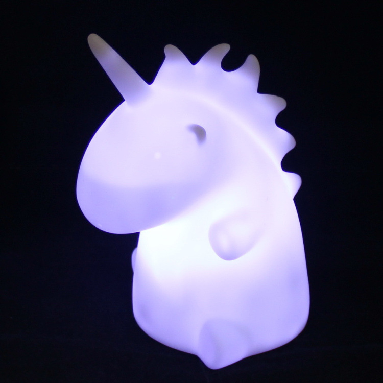 INS Popular Sun Moon Star Unicorn Night Light Children&#039;s Luminous Toys Bedroom Wake-up Light LED Light