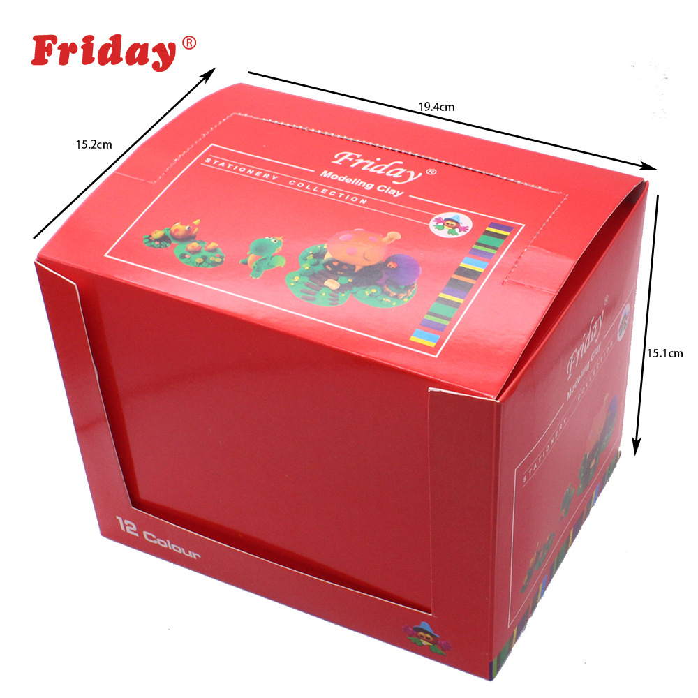 FRIDAY  High Quality Soft Clay  Educational Toy  Play Dough Plasticine For Children