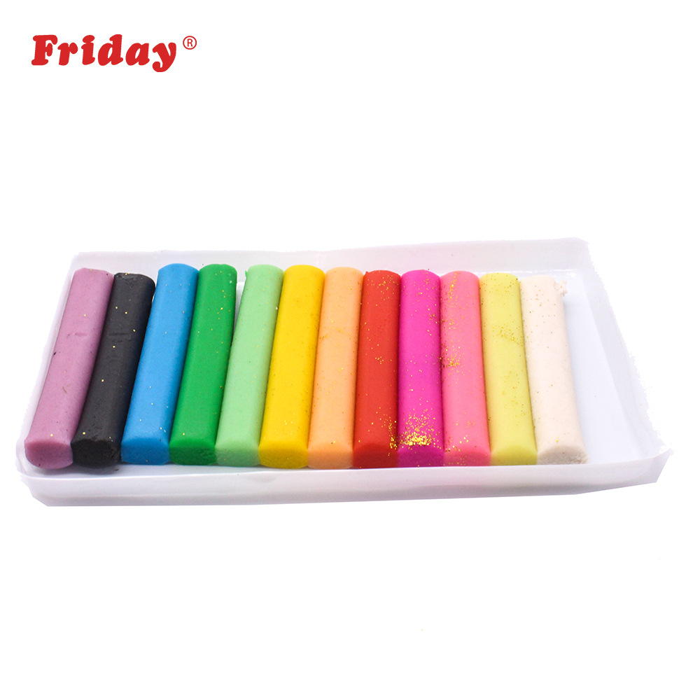 FRIDAY  High Quality Soft Clay  Educational Toy  Play Dough Plasticine For Children