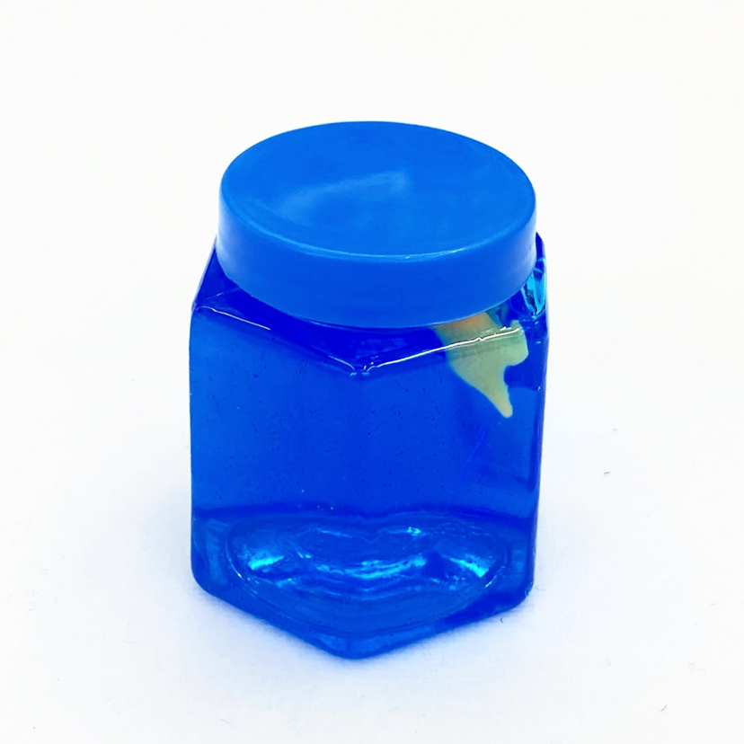 Internet Hot Hexagonal Bottle Crystal Mud Colored Clay DIY Jelly Mud Plasticine Transparent Crystal Mud Light Brickearth