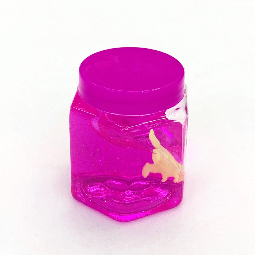 Internet Hot Hexagonal Bottle Crystal Mud Colored Clay DIY Jelly Mud Plasticine Transparent Crystal Mud Light Brickearth
