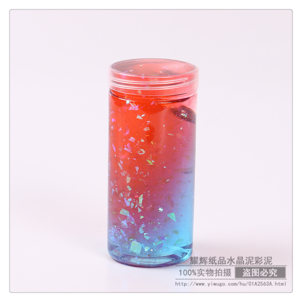 Crystal Mud Maldives Slim Non-Stick Hand Fake Cement Plasticine Water Bomb Mud Crystal Starry Sky Mud Decompression