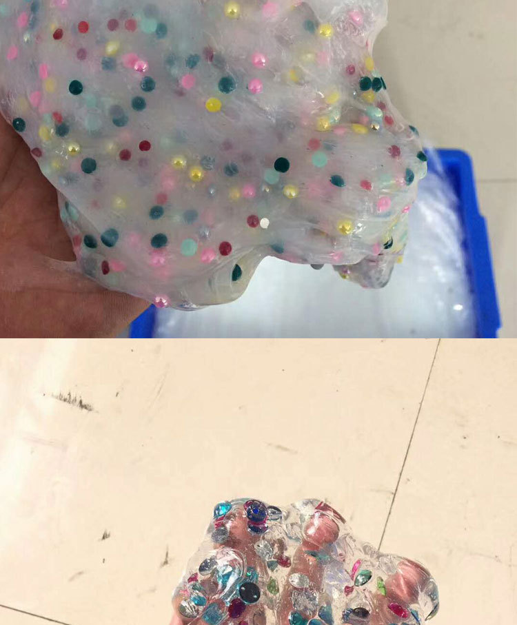 Plasticine Sand Skin Glue Decompression Mud Foreign Trade Cross-Border Toy Stamp Exfoliating Vent Mud Ramen Mud Fried Flower Mud Mesh Mud