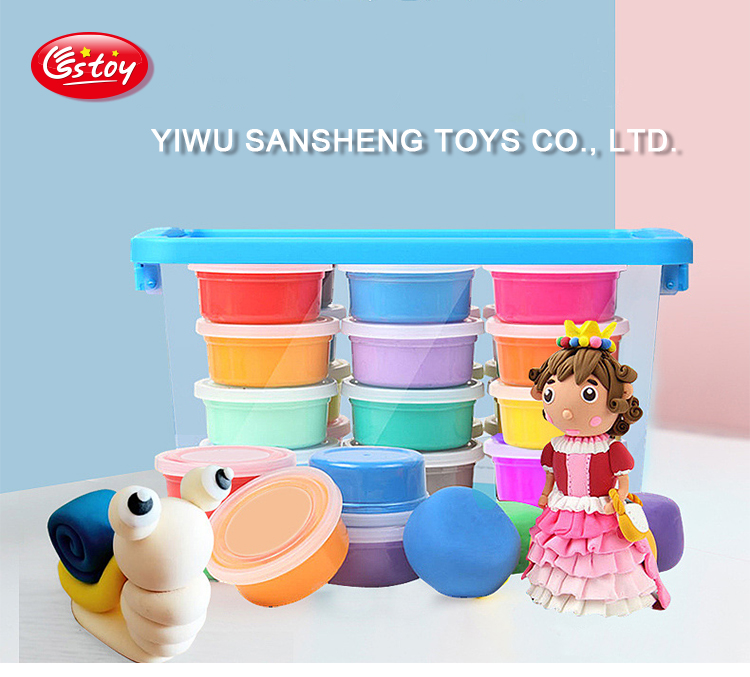 Crystal mud toy slime diy two-color plasticine non-toxic and Crystal mud toy slime diy two-color plasticine non-toxic and