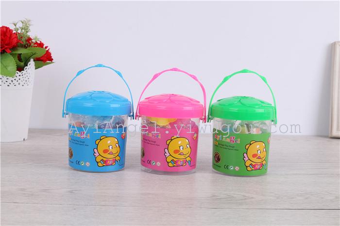Small round barrel DIY creative 3D color clay plasticine