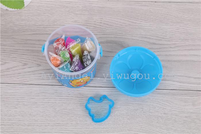 Small round barrel DIY creative 3D color clay plasticine