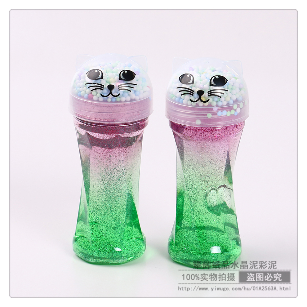Colorful Crystal Mud Plasticene Jelly Mud Cute Crystal Colored Clay Children Non-Toxic Transparent DIY Clay Plasticine