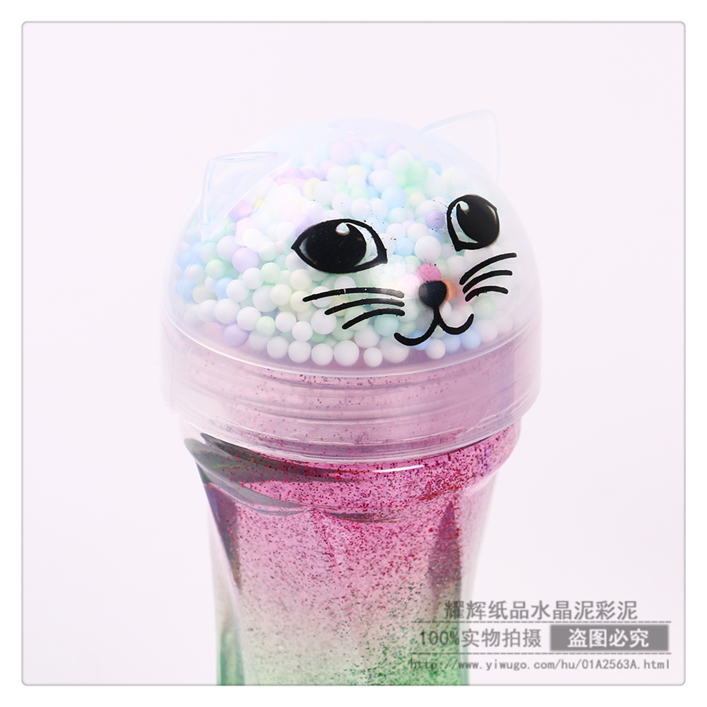 Colorful Crystal Mud Plasticene Jelly Mud Cute Crystal Colored Clay Children Non-Toxic Transparent DIY Clay Plasticine