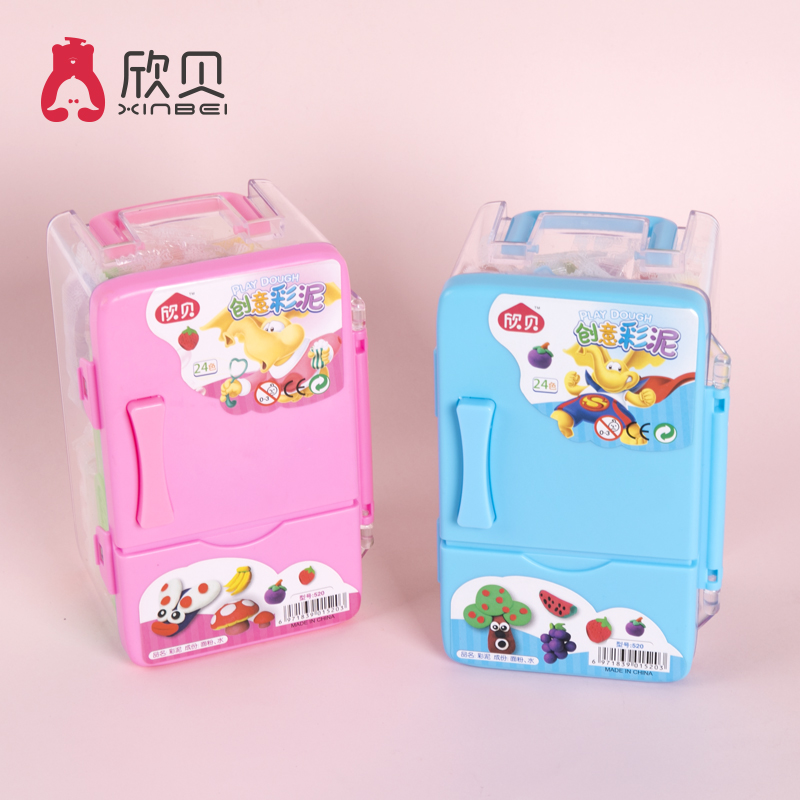 Children&#039;s Hand-Made Plasticine Non-Toxic Space Colored Clay 520