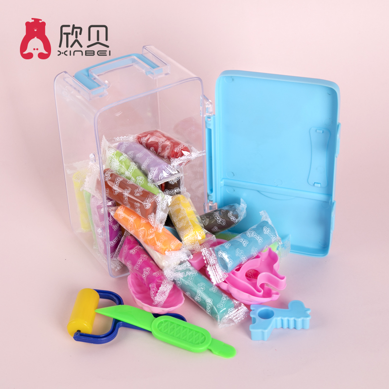 Children&#039;s Hand-Made Plasticine Non-Toxic Space Colored Clay 520