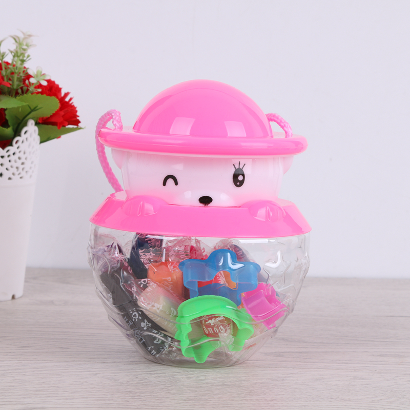Happy dog DIY creative 3D color clay plasticine