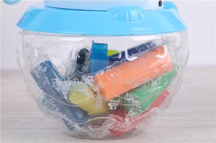 Happy dog DIY creative 3D color clay plasticine