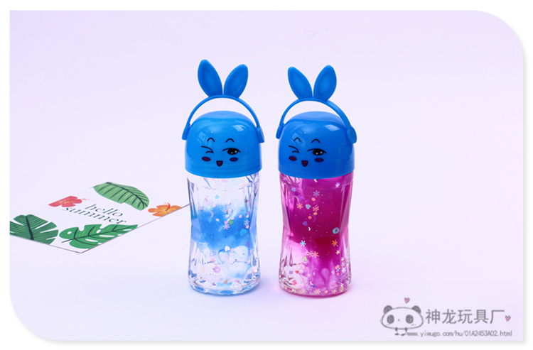 Slim Foaming Glue Transparent Jelly Plasticine Crystal Mud Fun Decompression Mud Stamp Mud Six-Color Set