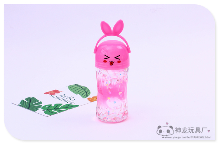 Slim Foaming Glue Transparent Jelly Plasticine Crystal Mud Fun Decompression Mud Stamp Mud Six-Color Set