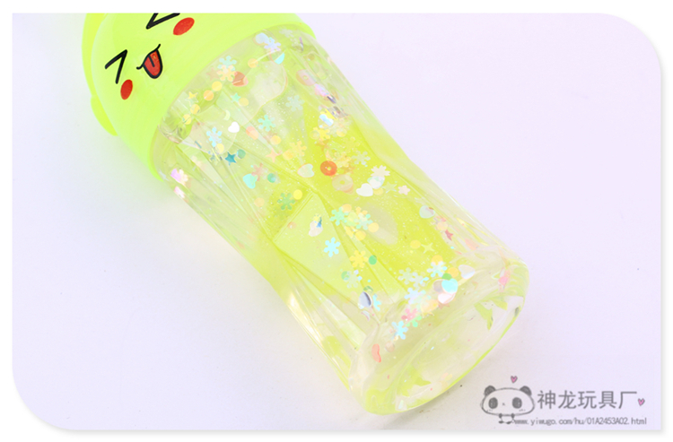 Slim Foaming Glue Transparent Jelly Plasticine Crystal Mud Fun Decompression Mud Stamp Mud Six-Color Set