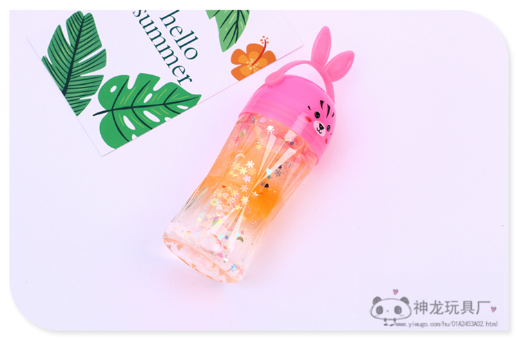 Slim Foaming Glue Transparent Jelly Plasticine Crystal Mud Fun Decompression Mud Stamp Mud Six-Color Set