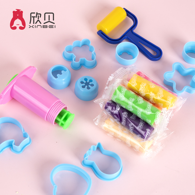 Early Education Colored Clay Color Handmade Gift Non-Toxic Plasticine Kitchen 511
