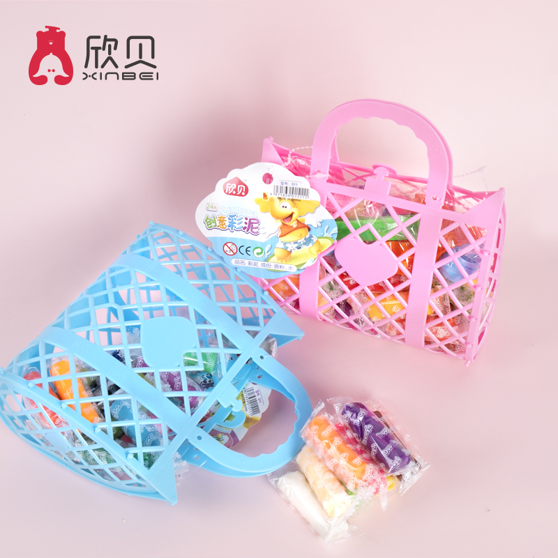 Early Education Colored Clay Color Handmade Gift Non-Toxic Plasticine Kitchen 511
