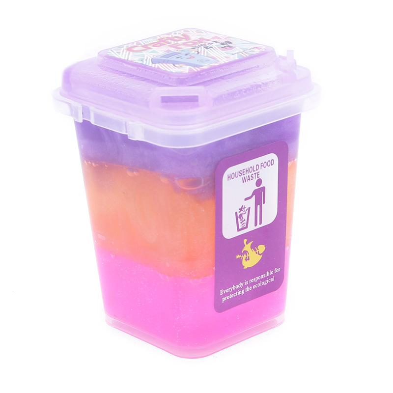 Refuse crystal sand glue colored mucus mud toy crystal mud transparent jelly clay plasticine